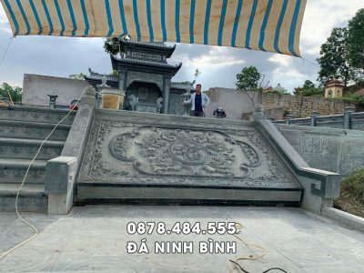 Chiếu đá Ngũ phúc lâm môn cho khu Lăng mộ tổ