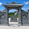 Cổng đá 1 mái cho các công trình kiến trúc Nhà thờ họ, Đình, Đền, Lăng Mộ 1 cong da 1 mai cho cac cong trinh kien truc nha tho ho dinh den lang mo 5ee1c713
