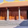 Cột đá Vuông - Bậc thềm đá tự nhiên Nhà thờ họ/nhà thờ tổ