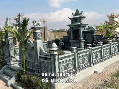 khu lang mo da cho bo me ben dep gia hop ly dam bao chat luong khuon vien quy hoach xay lang mo da co dien tich khoang 40m2 anh 2