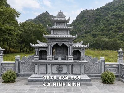 Lăng thờ đá tam quan 3 mái (Lăng thờ 3 mái)