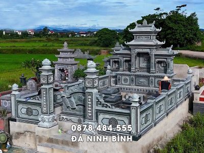 Trang chủ 14 Mẫu Lăng mộ đá xanh rêu đẹp cho Gia tộc (Lăng Mộ có diện tích nhỏ)