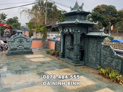 Mẫu Lăng thờ - Mẫu Lầu thờ 2 mái Đẹp (Lăng thờ Mộ tổ)