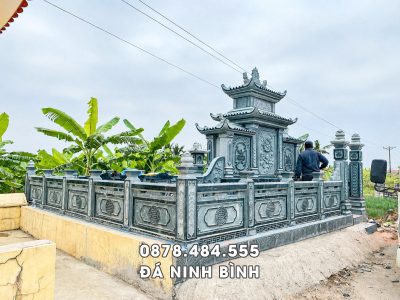 Mẫu Lan Can Đá - Tường Rào Đá khu Lăng Mộ Đẹp, Giá Rẻ