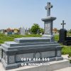 Mẫu Mộ Đá Công Giáo Đá Xanh Rêu Tại Ninh Bình 2027 1 m u m c ng gi o xanh r u t i ninh b nh 2027