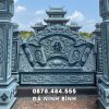mau binh phong cuon thu da xanh reu cho lang mo gia dinh