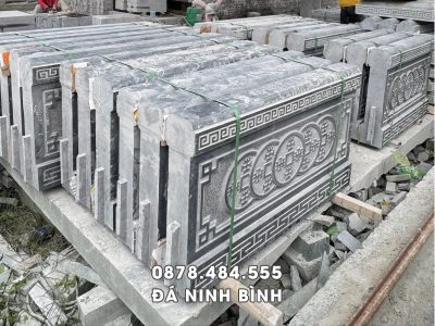 Mẫu lan can đá xanh đen bền đẹp, giá tốt