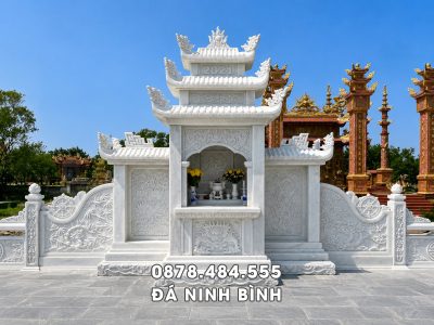 Mẫu Lăng thờ đá trắng (long đình đá trắng)