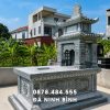 Mẫu Mộ đá 2 mái đá xanh granite Bình Định chất lượng cao 2 mau mo da 2 mai da xanh granite binh dinh chat luong cao 800adf07