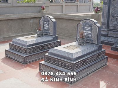 Mẫu Mộ đá 3 cấp đẹp   Làng nghề đá mỹ nghệ Ninh Bình