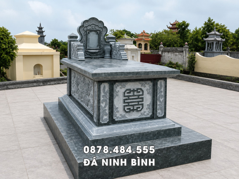 Mẫu Mộ đá đẹp tại Làng đá mỹ nghệ Ninh Bình #moda 4 Mẫu Mộ đá đẹp tại Làng đá mỹ nghệ Ninh Bình #moda