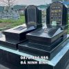 Mẫu Mộ đá đôi granite đẹp, chất lượng cao, sang trọng