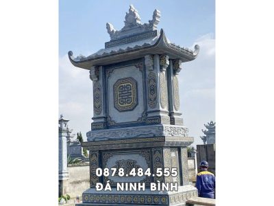 mau mo da granite xanh binh dinh mo granite 1 mai dep an tuong trang trong va be the hoa van thiet ke mang tinh co kinh trang trong anh 3