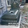 Mẫu Mộ đá xanh rêu cao cấp, tính thẩm mỹ cao tại Ninh Bình