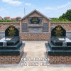 Mẫu Mộ granite 3 cấp đẹp, sang trọng cho Bố Mẹ 2026