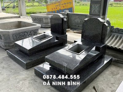 Mẫu Mộ granite tại Làng đá Ninh Bình bền đẹp, chất lượng