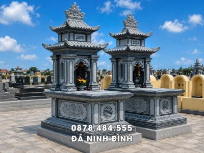 Mẫu Mộ hai mái đẹp, điển hình, tính thẩm mỹ cao