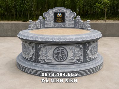 Mẫu Mộ tròn bằng đá xanh Thanh Hóa giá tốt 2026