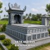 Mộ đá 1 mái Mẫu Mộ 1 mái Chùa Cổ đẹp, Trang trọng 1 mo da 1 mai mau mo 1 mai chua co dep trang trong b0442732