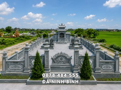 quy trinh xay lang mo da chuan phong thuy tam linh va dam bao chat luong mau lang mo da dep trang trong cho gia dinh anh 5