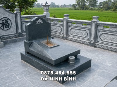 quy trinh xay lang mo da chuan phong thuy tam linh va dam bao chat luong mau mo da xanh reu dep cho nguoi than trong gia dinh anh 6