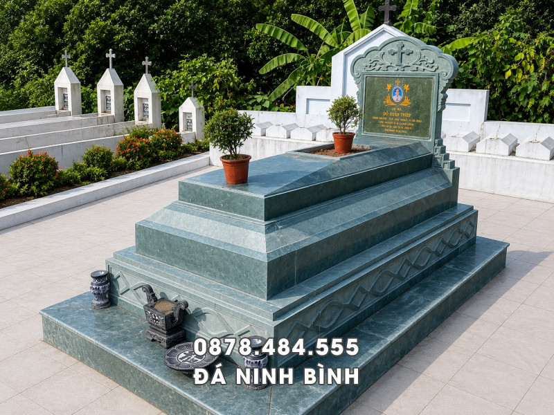 Xây Mộ Đá Công Giáo Uy tín cho phần mộ của người thân trong gia đình 3 Xây Mộ Đá Công Giáo Uy tín cho phần mộ của người thân trong gia đình