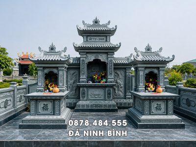 Xây dựng Lăng Mộ đá cho cha mẹ tại Ninh Bình bằng đá xanh rêu Thanh Hóa chất lượng 4 xay dung lang mo da cho cha me tai ninh binh bang da xanh reu thanh hoa chat luong mau lang mo da dep cho bo me chat luong gia hop ly anh 2