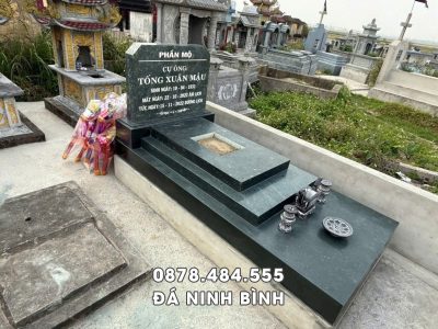 Xây Mộ bằng Mộ bằng Mộ granite đẹp, sang trọng
